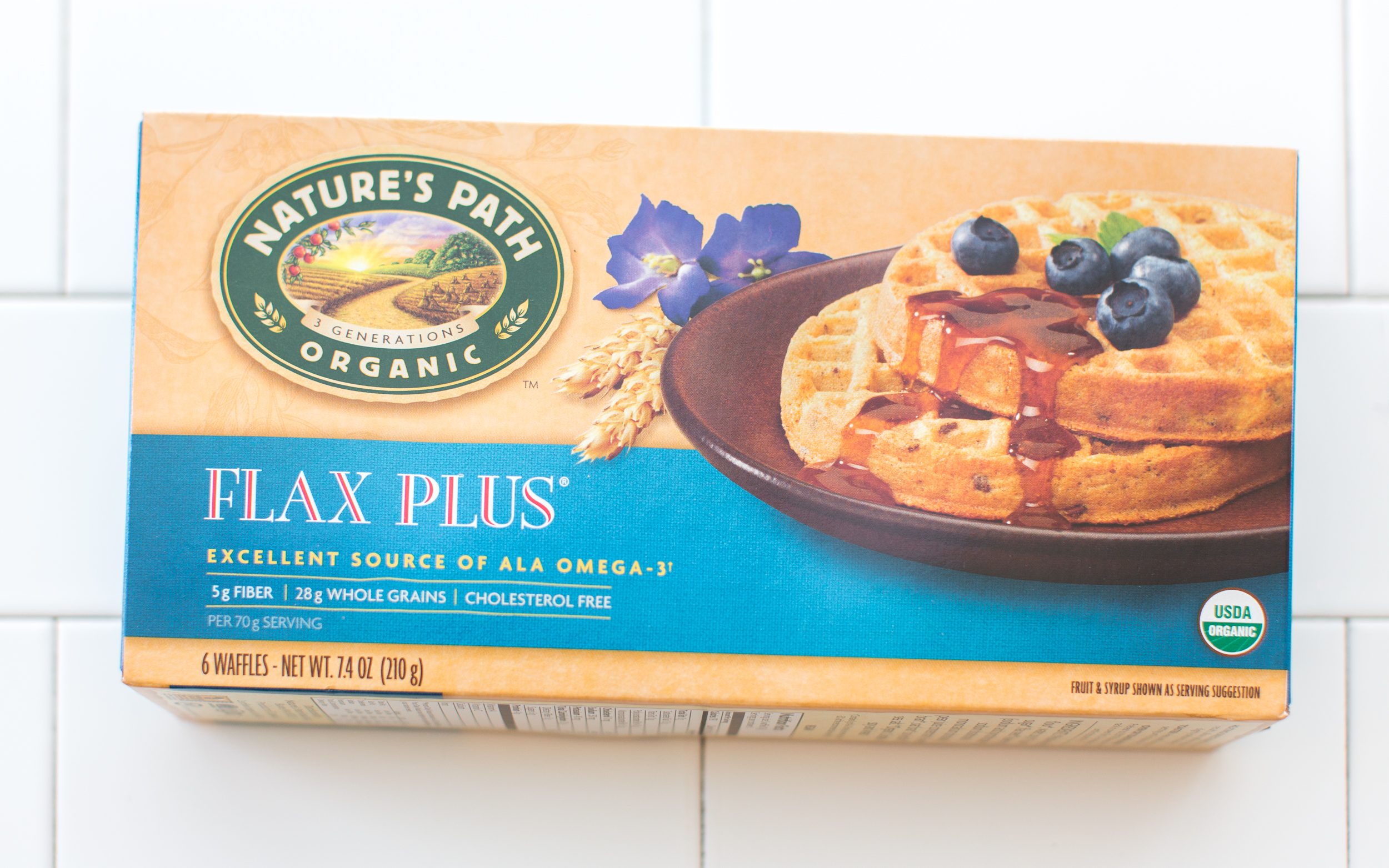 Organic Flax Plus Waffles Nature's Path SF Bay Good Eggs