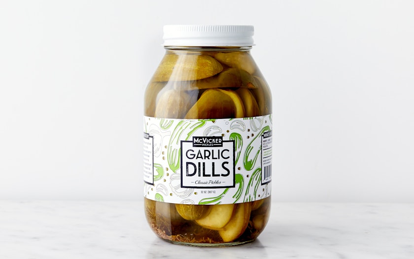Classic Garlic Dill Pickles - McVicker Pickles - SF Bay | Good Eggs
