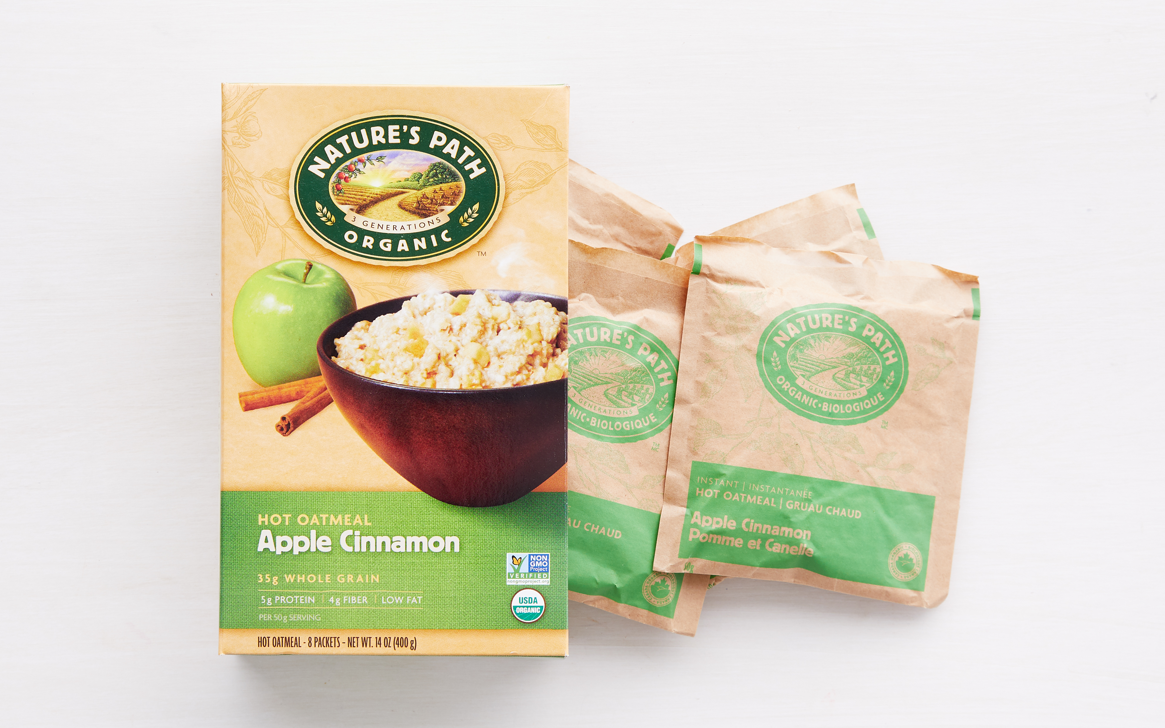 Organic Apple Cinnamon Instant Oatmeal Nature S Path Sf Bay