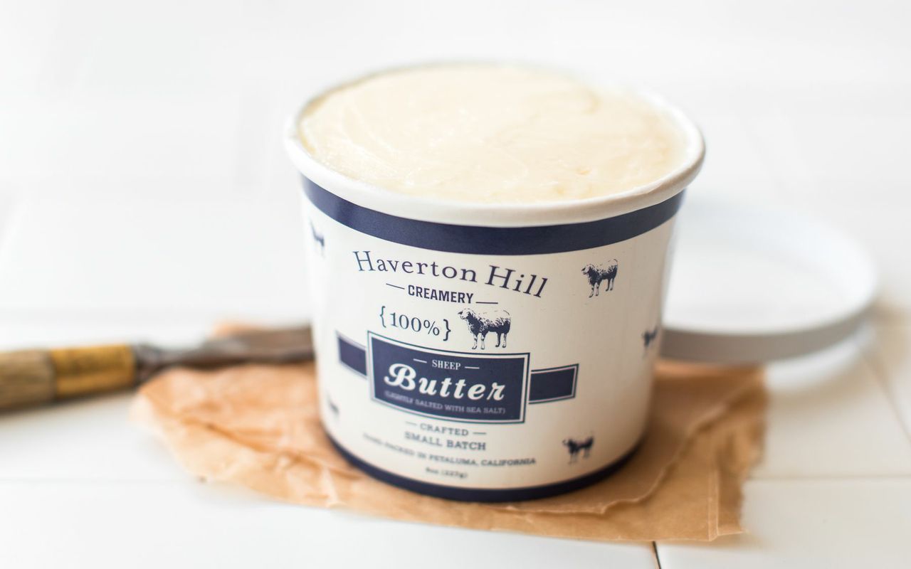 Sheep Butter with Sea Salt Haverton Hill Creamery SF Bay Good Eggs