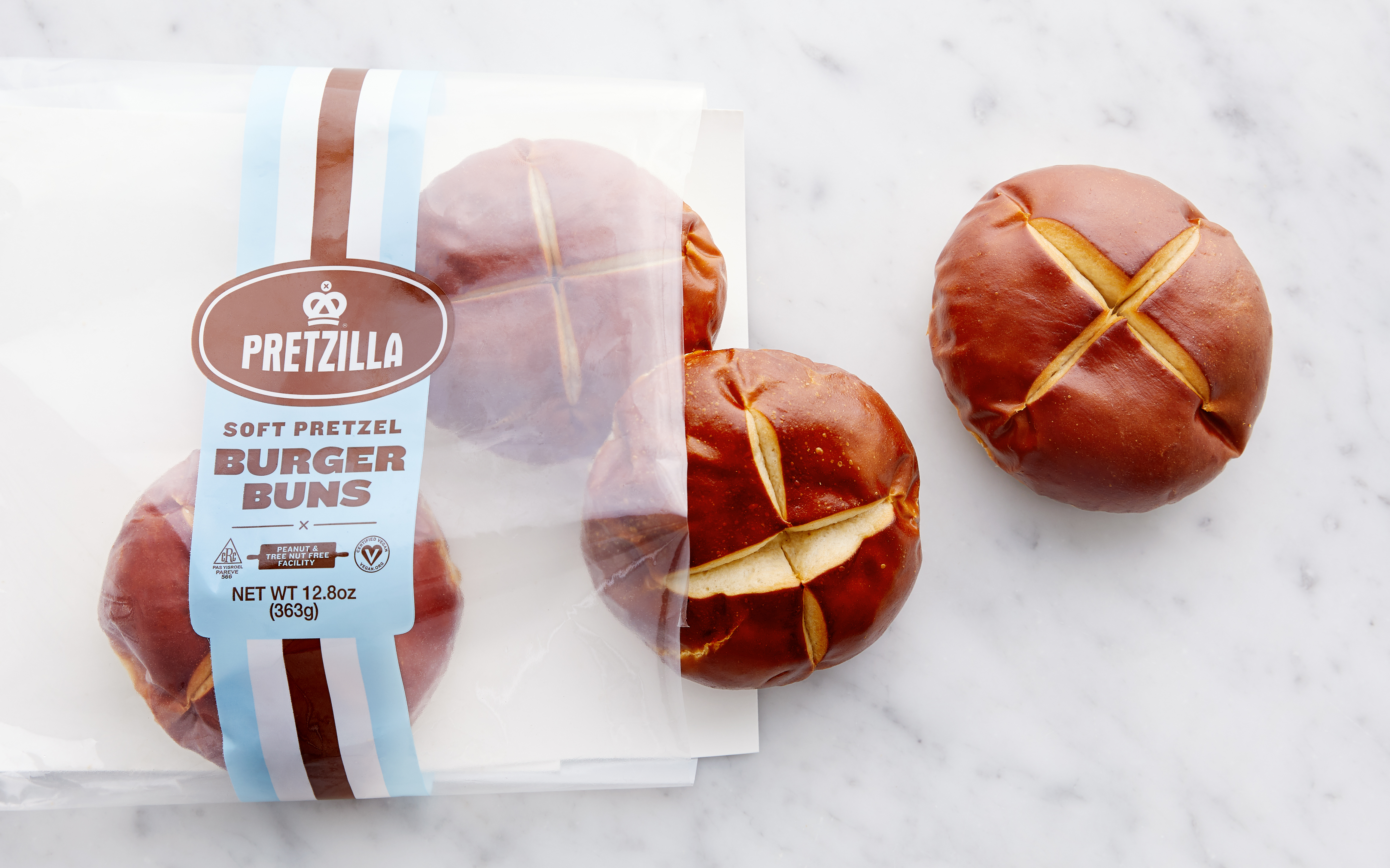 Soft Pretzel Burger Buns - Pretzilla - SF Bay | Good Eggs