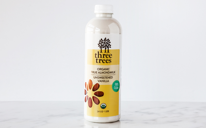Organic Unsweetened Vanilla Almond Milk Three Trees SF Bay Good Eggs