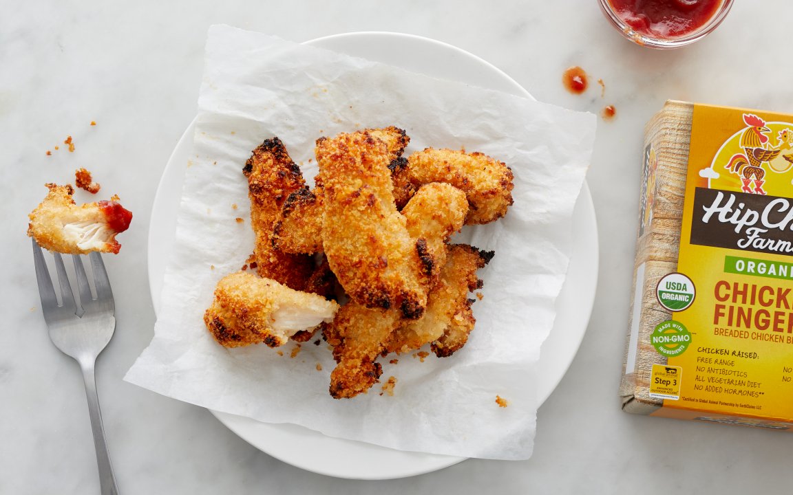 Organic Chicken Fingers Value Pack Hip Chick Farms Sf Bay