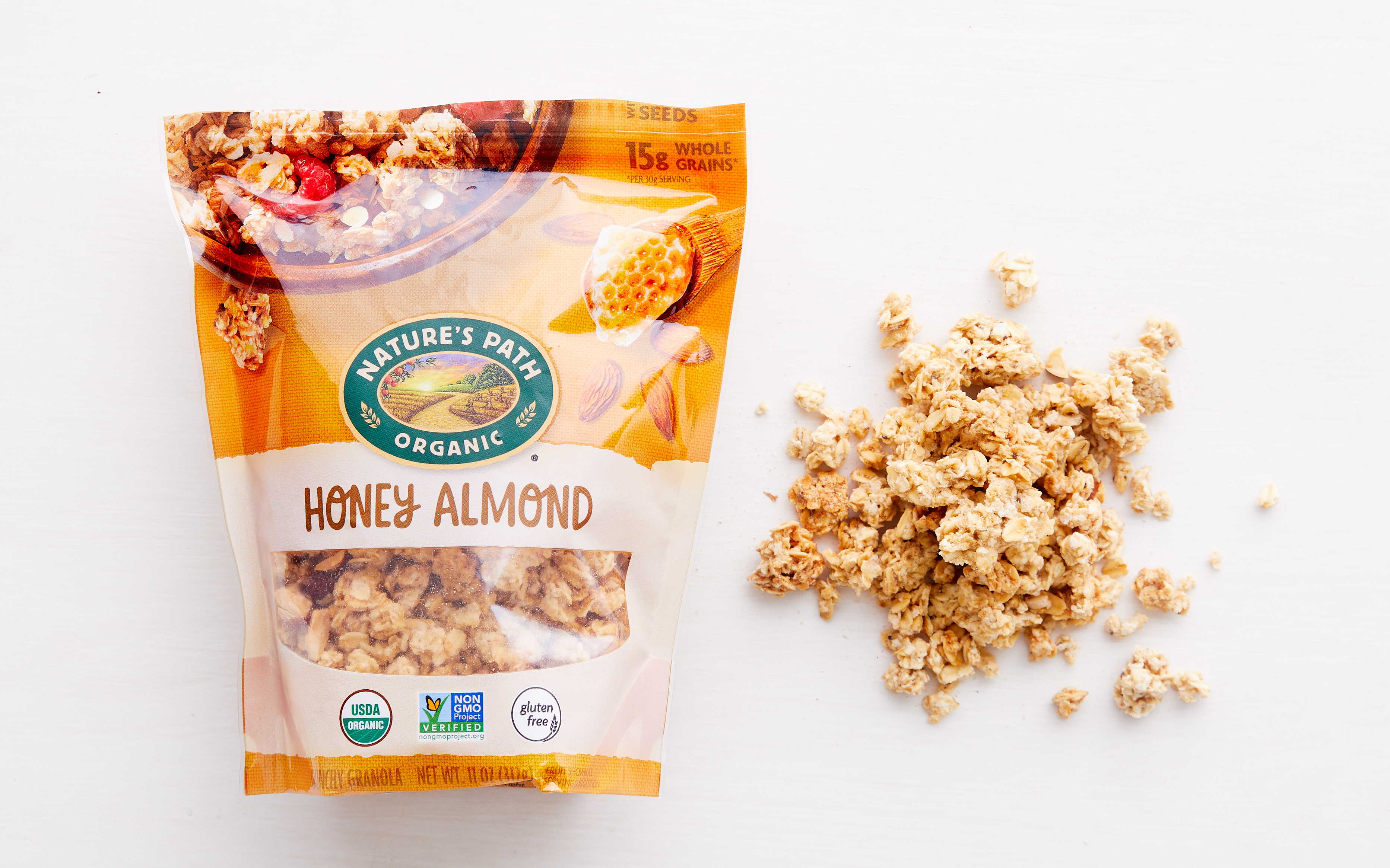 Organic Gluten Free Honey Almond Granola Nature S Path Sf