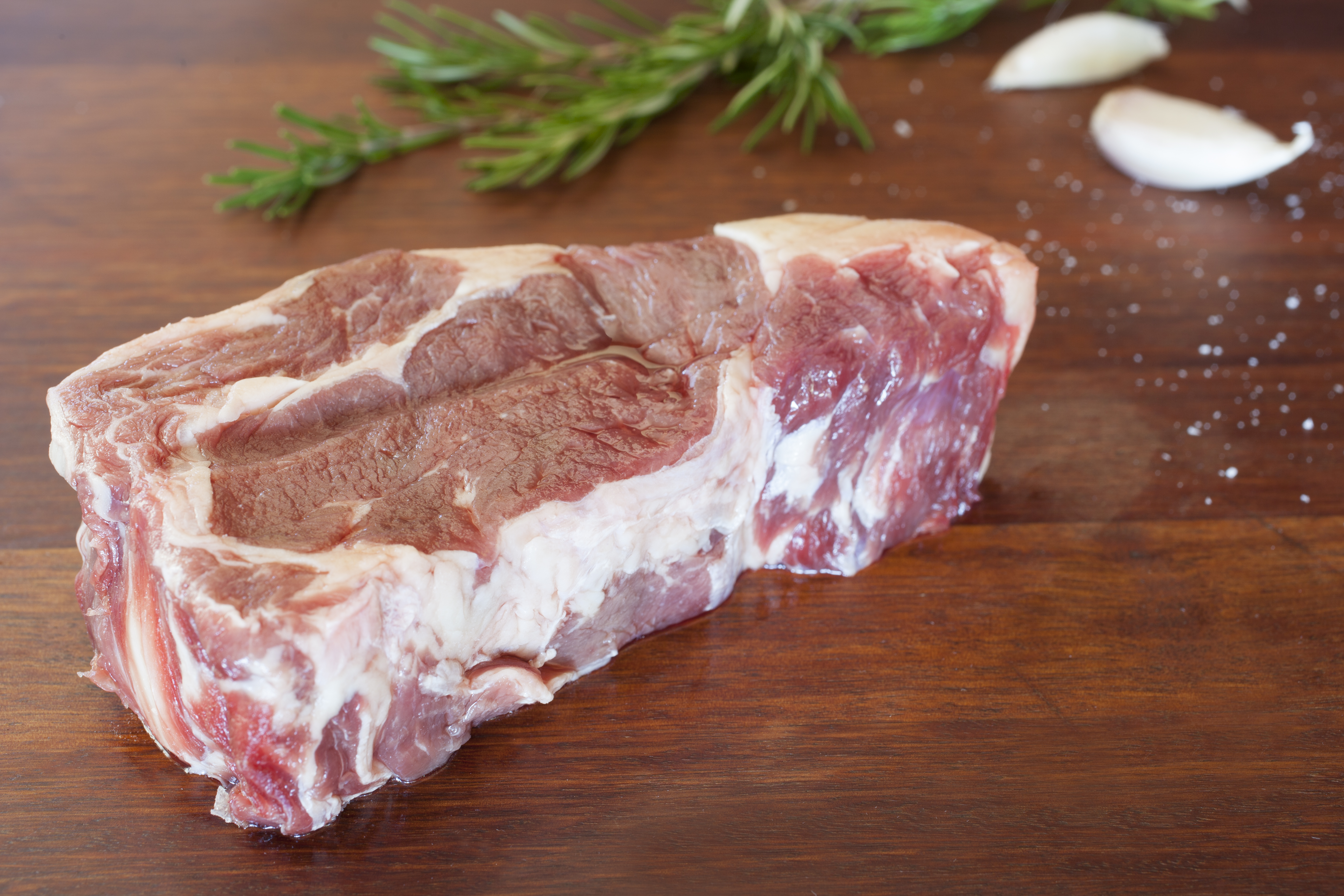 DryAged Longhorn boneless Rib Eye Steak (.625 lb) Twisted Horn Ranch SF Bay Good Eggs