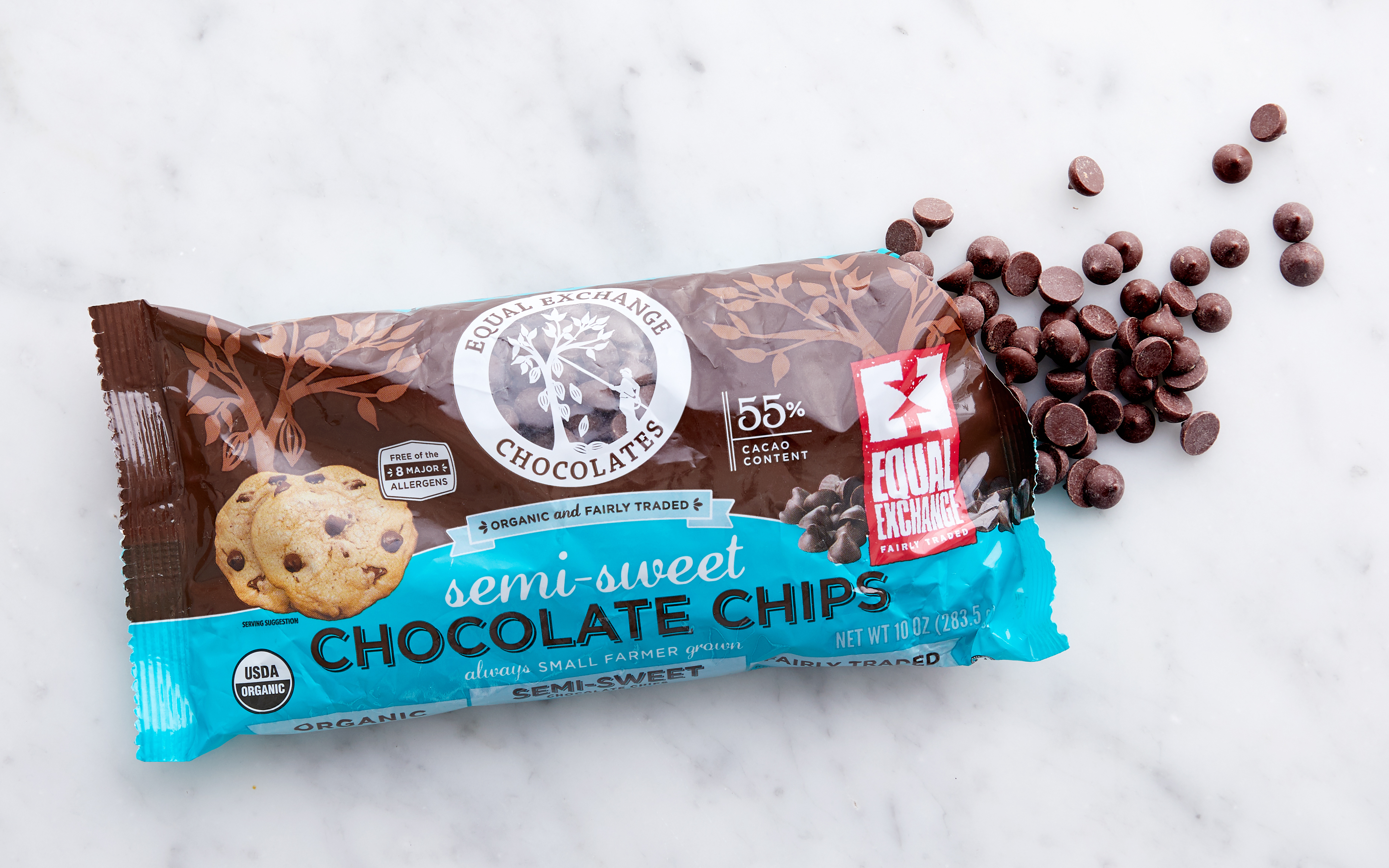 Organic Semi Sweet Chocolate Chips Equal Exchange Sf Bay