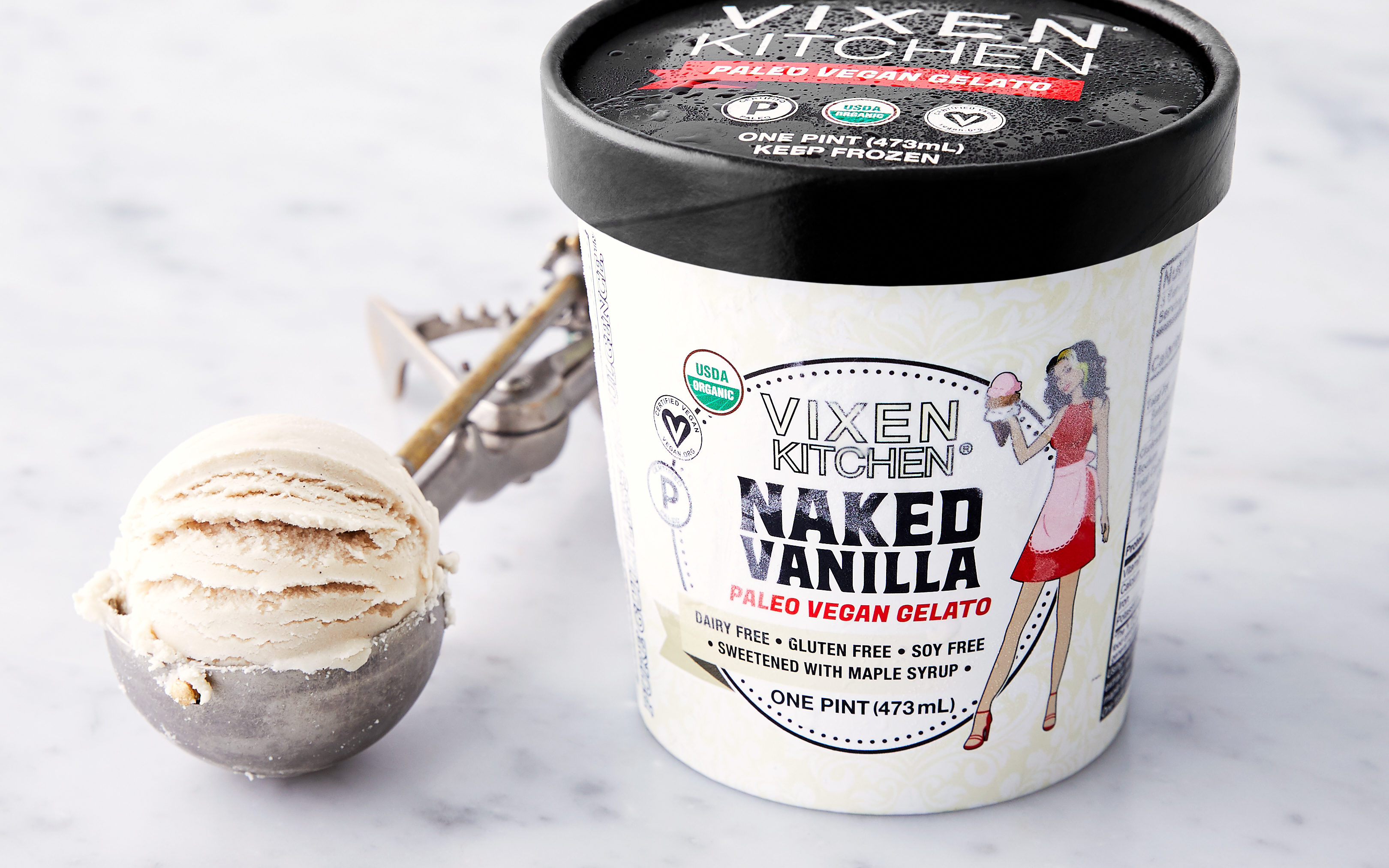 Vegan & Paleo Vanilla Gelato - Vixen Kitchen - SF Bay ...