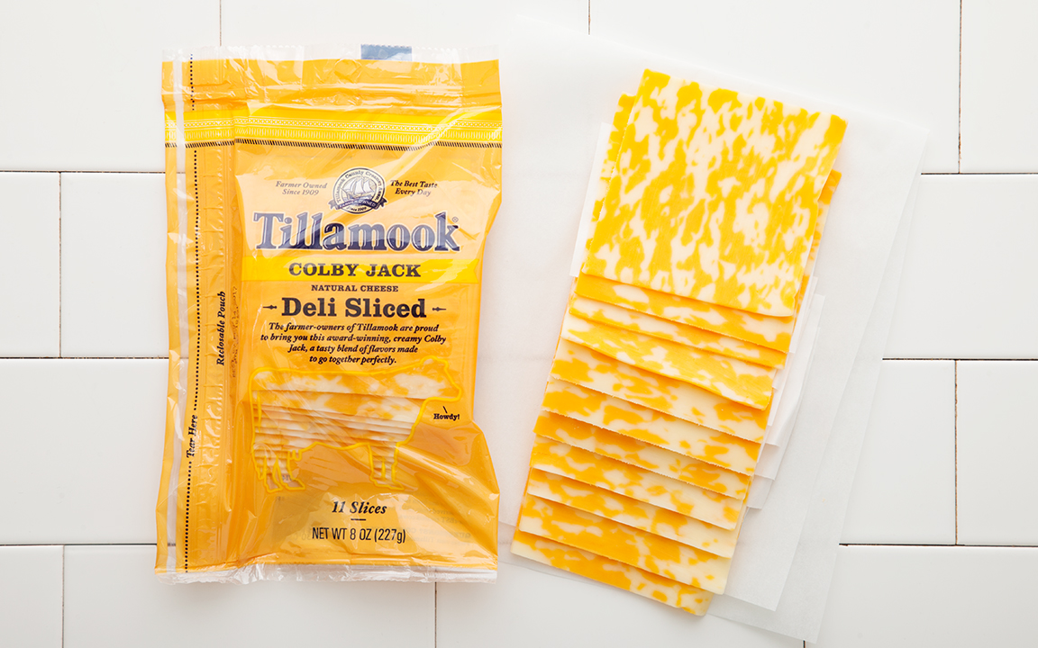 Sliced Colby Jack Tillamook Cheese SF Bay Good Eggs