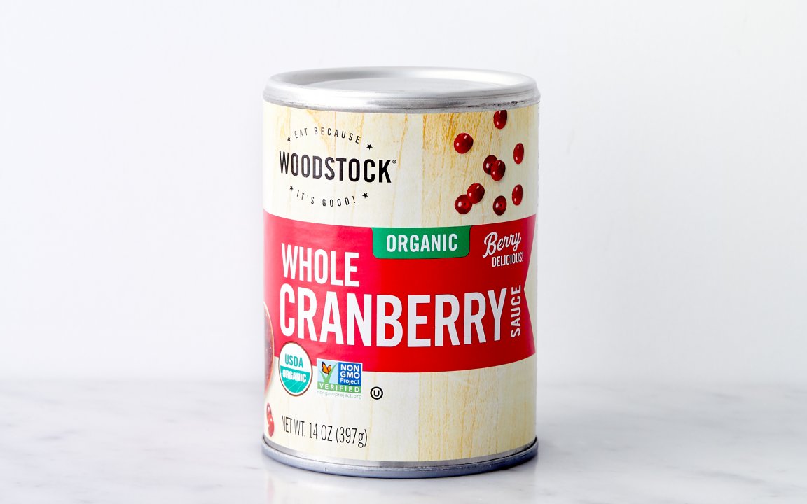 Organic Whole Berry Cranberry Sauce Woodstock Sf Bay Good