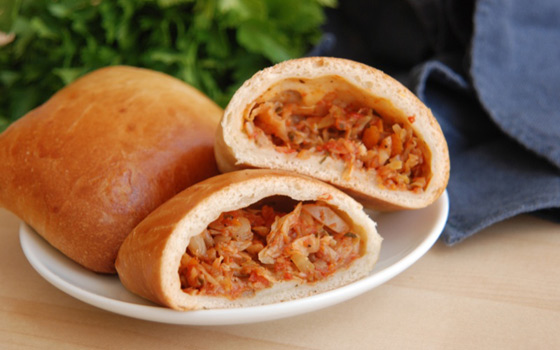 Cabbage, Carrots & Tomatoes Piroshki Anda Piroshki SF Bay Good Eggs