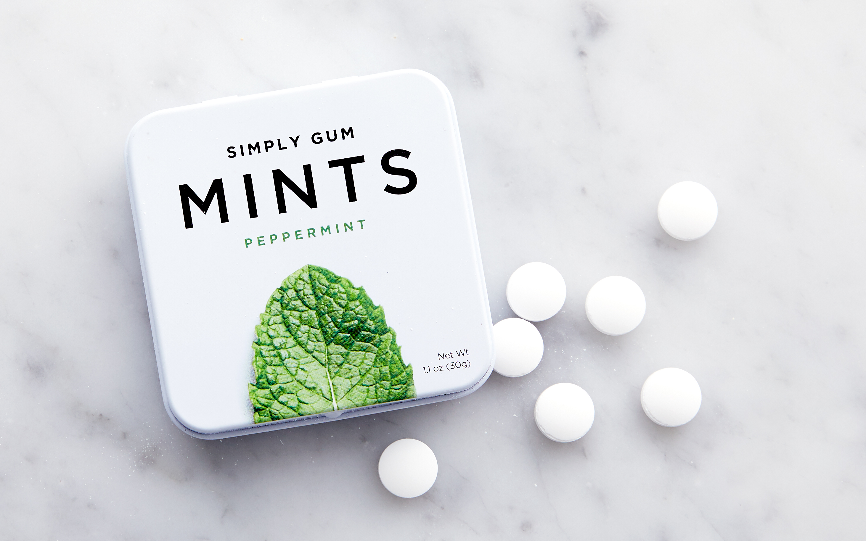 Peppermint Mints Simply Gum SF Bay Good Eggs