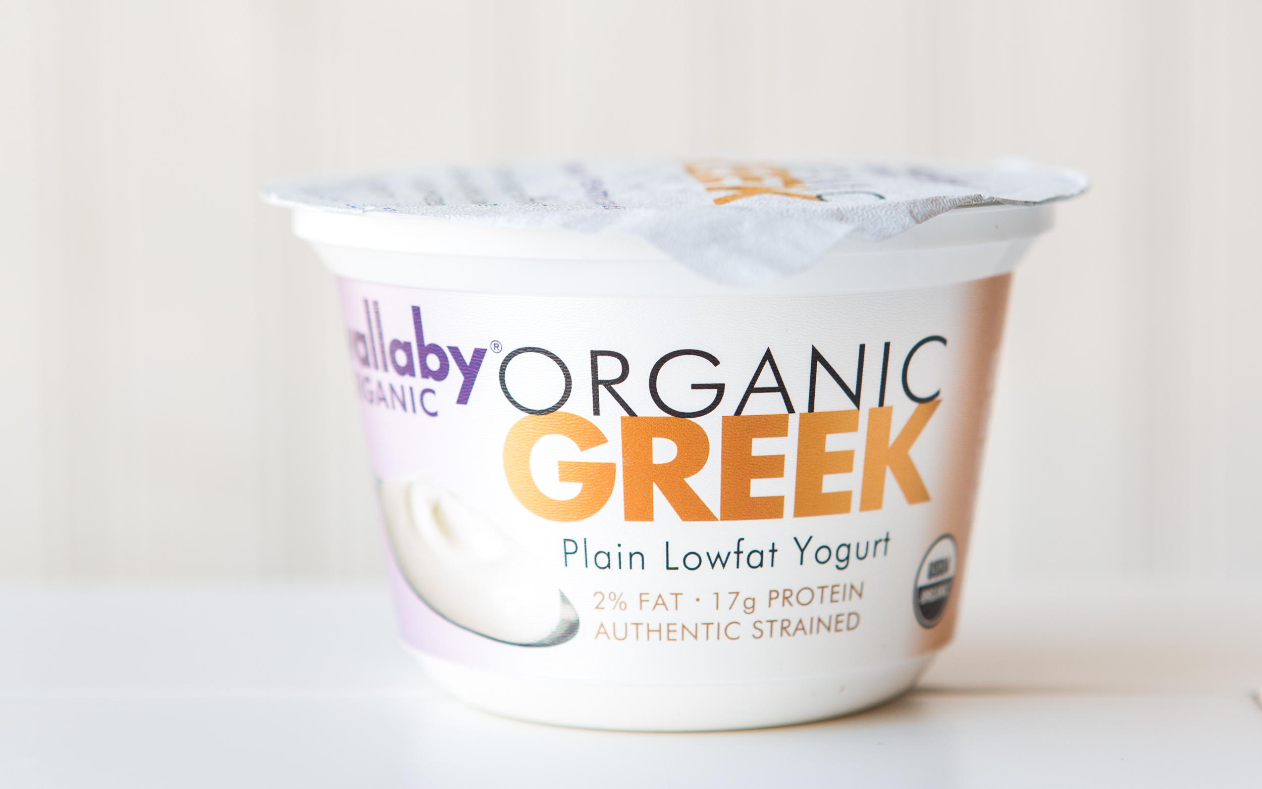 Organic Plain Lowfat Greek Yogurt Wallaby Organic SF Bay Good Eggs