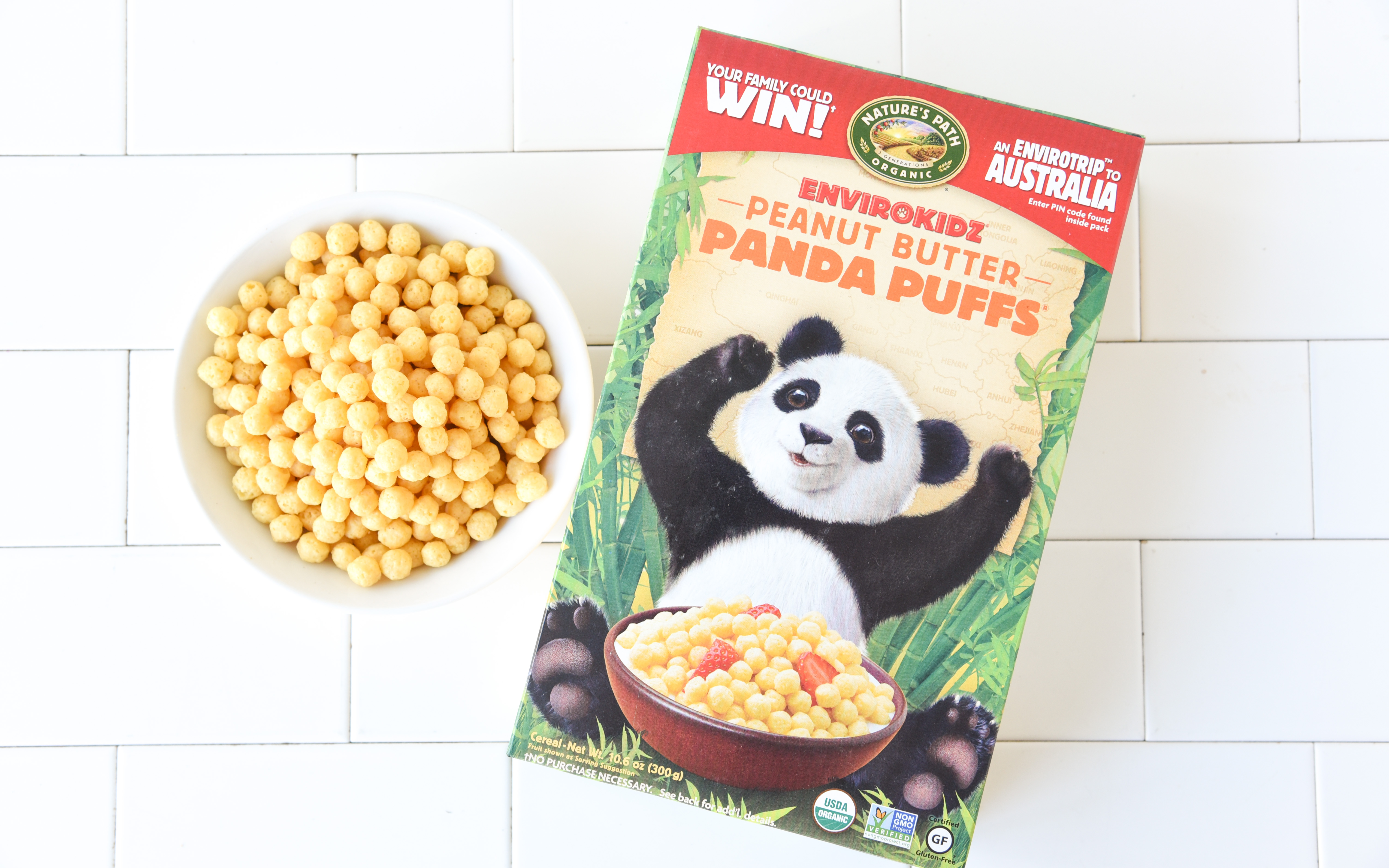 Organic Peanut Butter Panda Puffs Nature's Path SF Bay Good Eggs