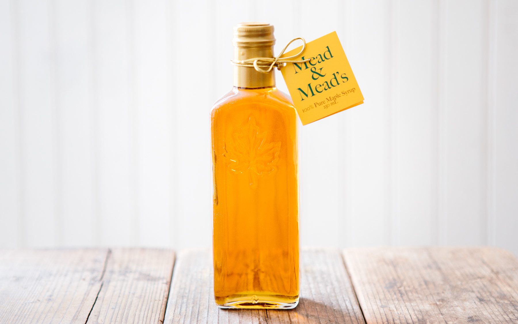 Dark Amber Grade A Maple Syrup Mead and Mead's SF Bay Good Eggs